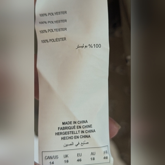 Light Weight Summer Funky Print Camisole Tank Top Size 14 L XL - Picture 6 of 6